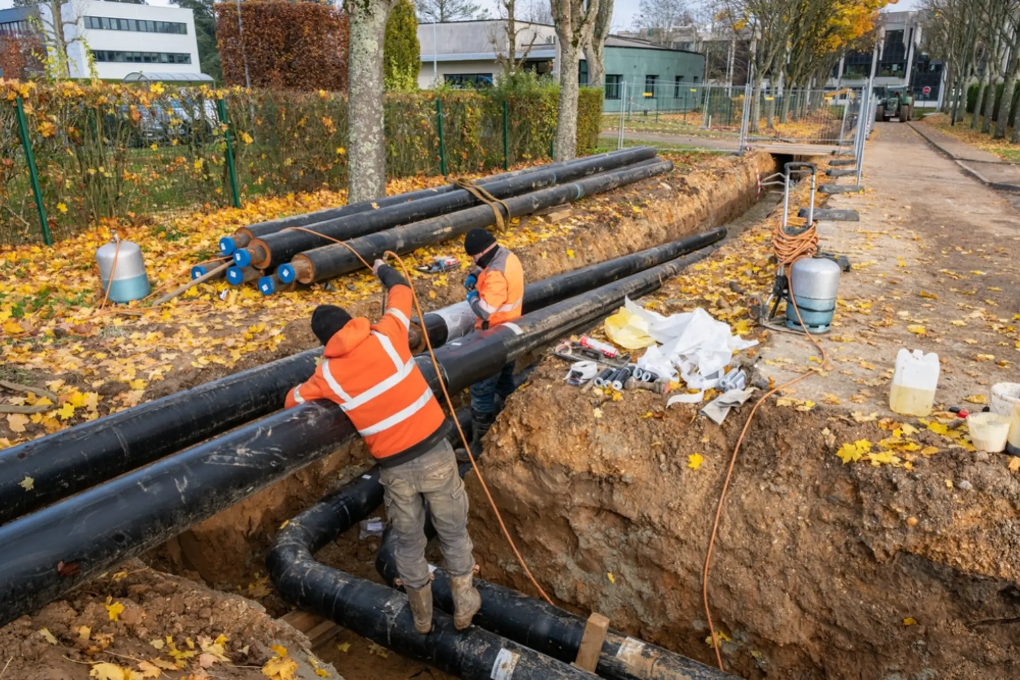 mise en place d’un réseau de chaleur urbain