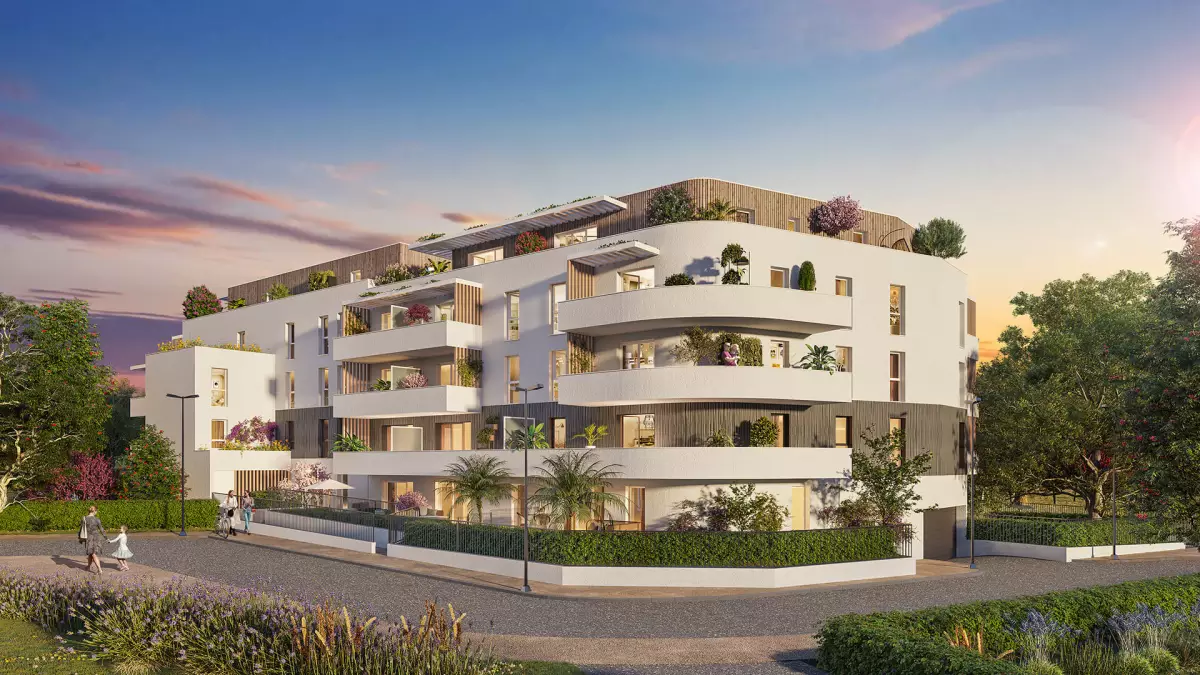 Programme neuf Villès-Marine : Appartements neufs à Saint-Nazaire référence 7554, aperçu n°0