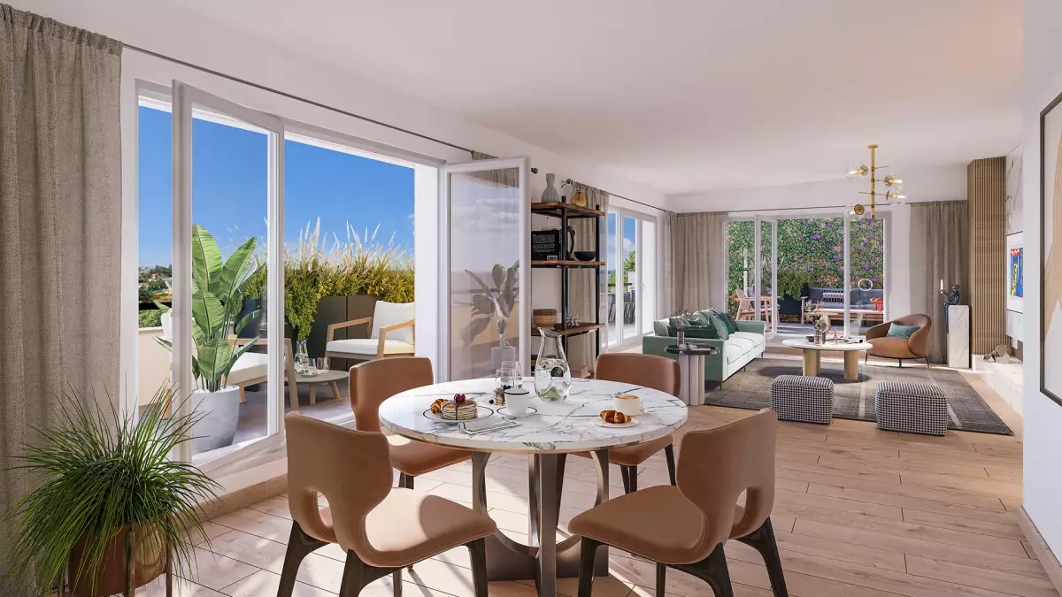 Programme neuf Villès-Marine : Appartements neufs à Saint-Nazaire référence 7554, aperçu n°1