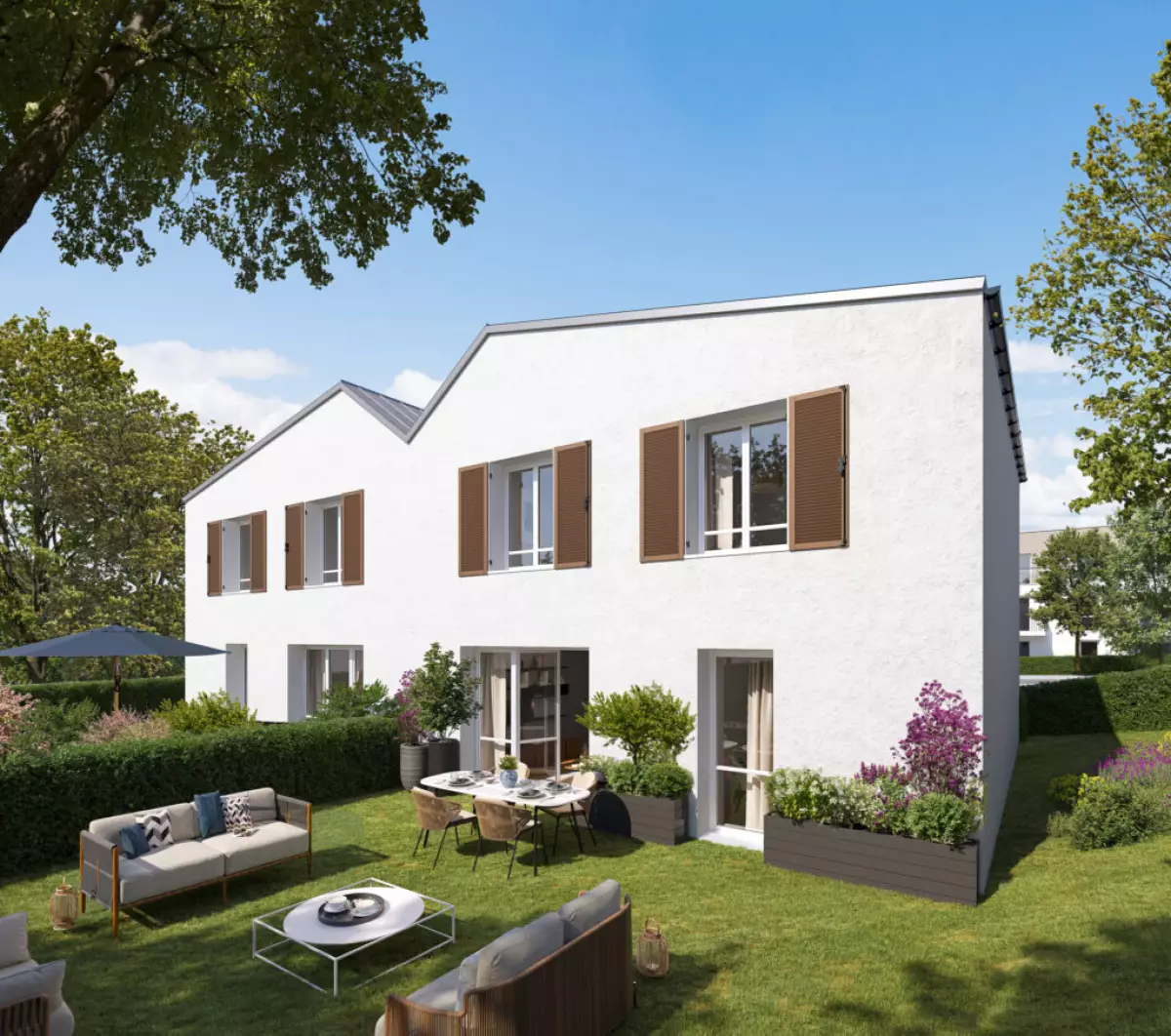 Programme neuf Le Parc de l'Etang : Appartements neufs à La Roche-sur-Yon référence 7563, aperçu n°8