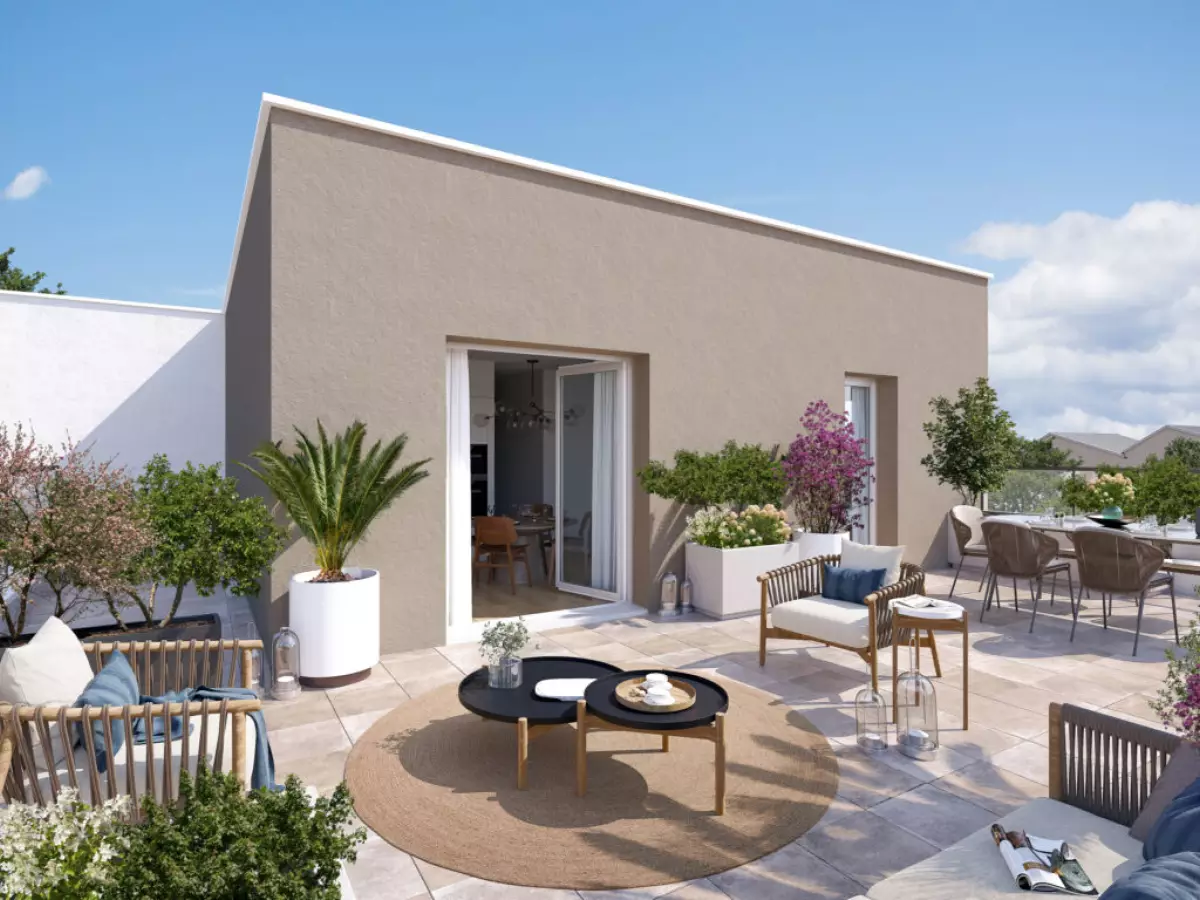 Programme neuf Le Parc de l'Etang : Appartements neufs à La Roche-sur-Yon référence 7563, aperçu n°9