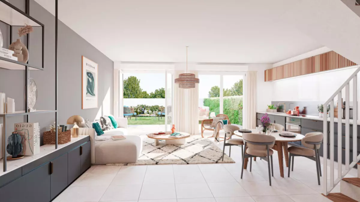 Programme neuf Le Parc de l'Etang : Appartements neufs à La Roche-sur-Yon référence 7563, aperçu n°1