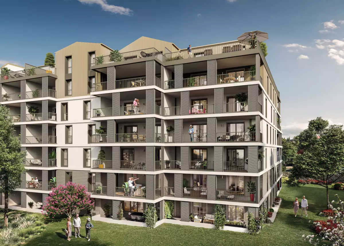 Programme neuf Villa Bon Pasteur : Appartements neufs à Cholet référence 7588, aperçu n°0