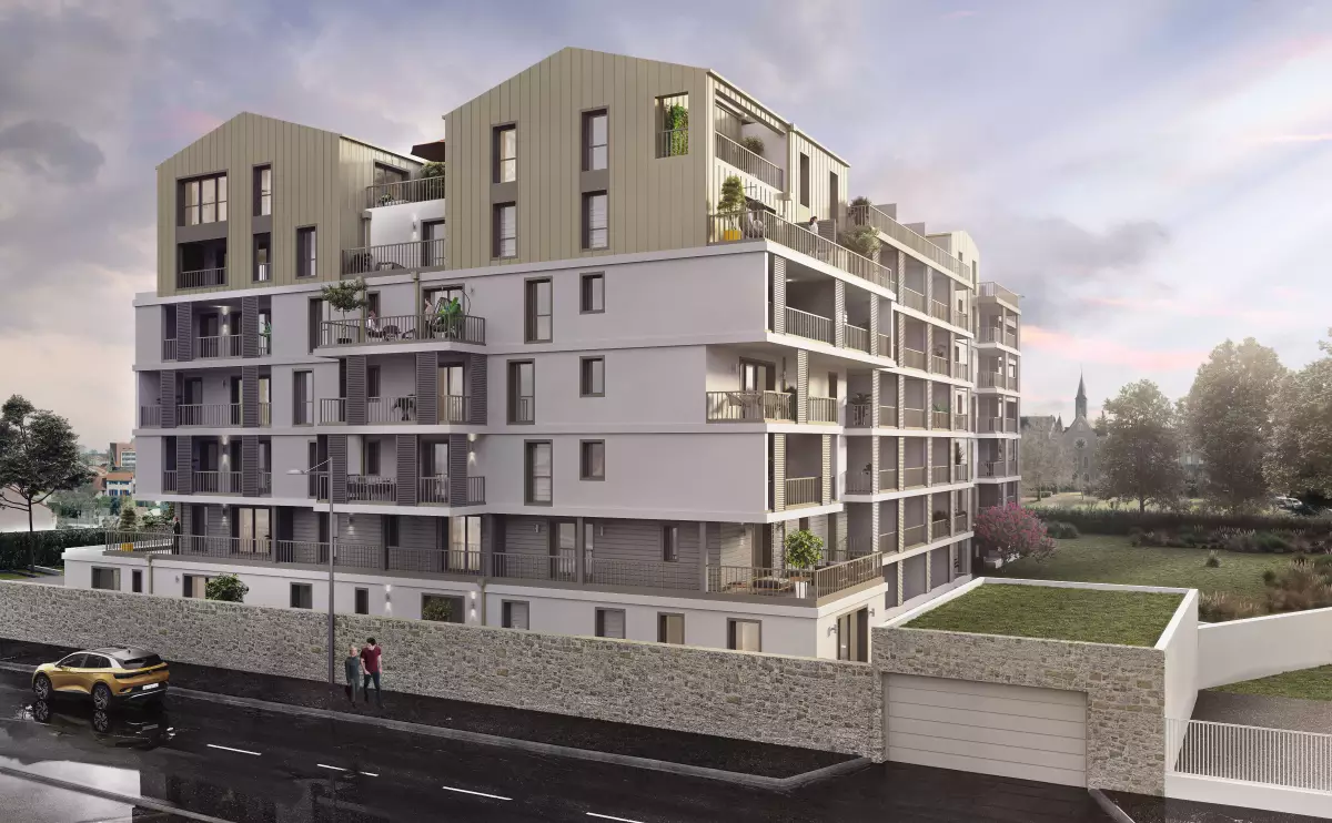 Programme neuf Villa Bon Pasteur : Appartements neufs à Cholet référence 7588, aperçu n°6