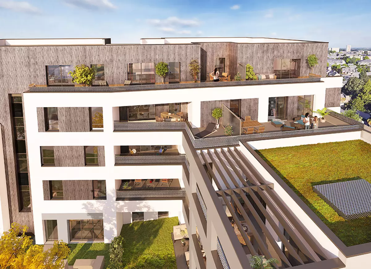 Programme neuf Patton Is The New Green : Maisons neuves et appartements neufs à Angers référence 7635, aperçu n°6