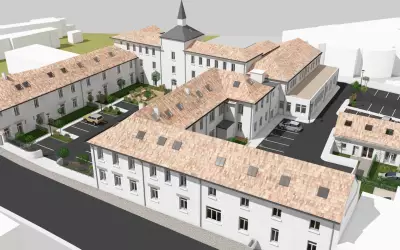 Programme neuf Ancien Hôpital : Résidences neuves Machecoul-Saint-Même référence 7645
