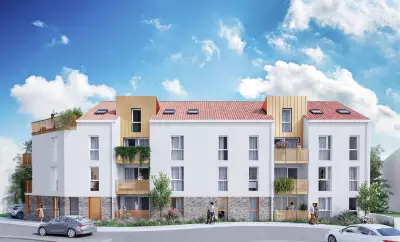 Programme neuf Fleurs Blanches : Logements neufs Vallet référence 7682