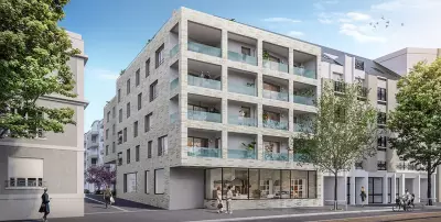 Programme neuf Stream : Appartements neufs Nantes : Hauts pavés Saint-Félix référence 7751