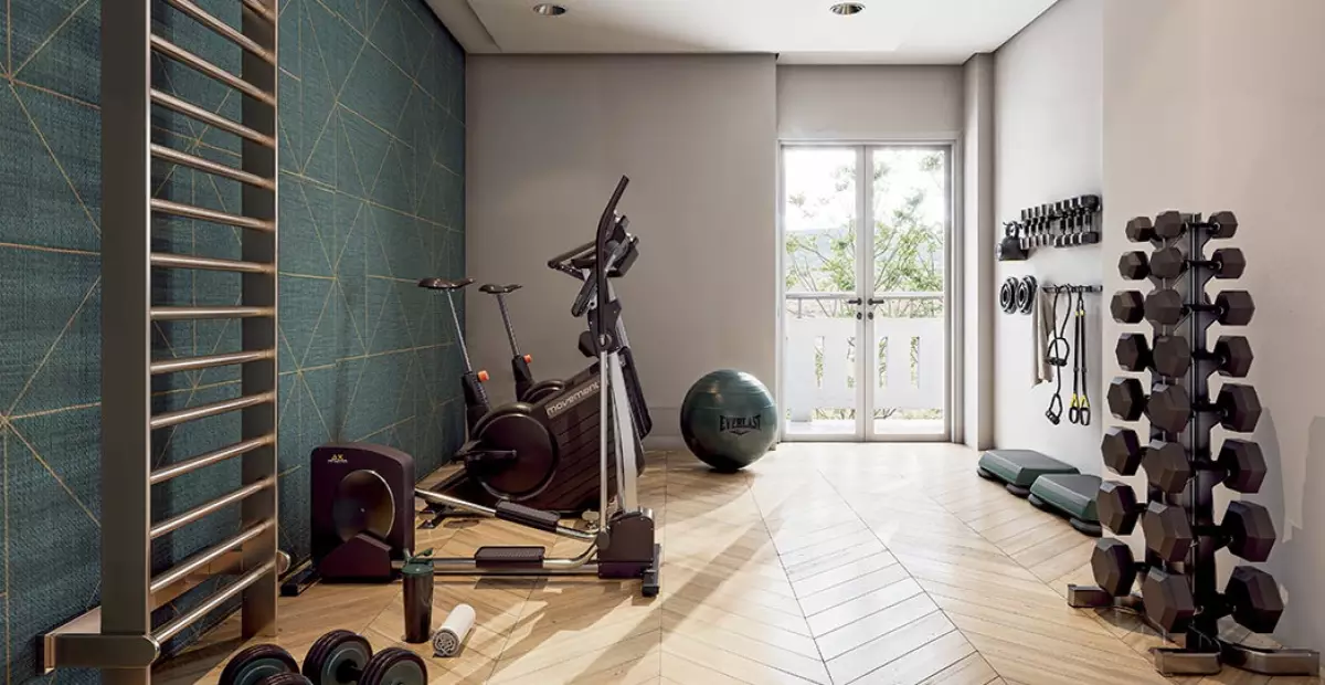 salle de sport dans la résidence Iconique 1927