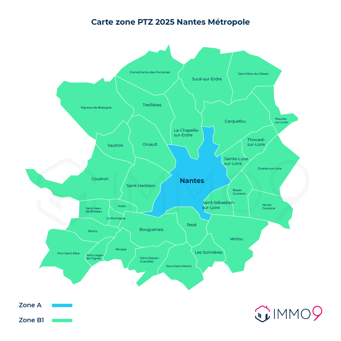 Zones PTZ Nantes