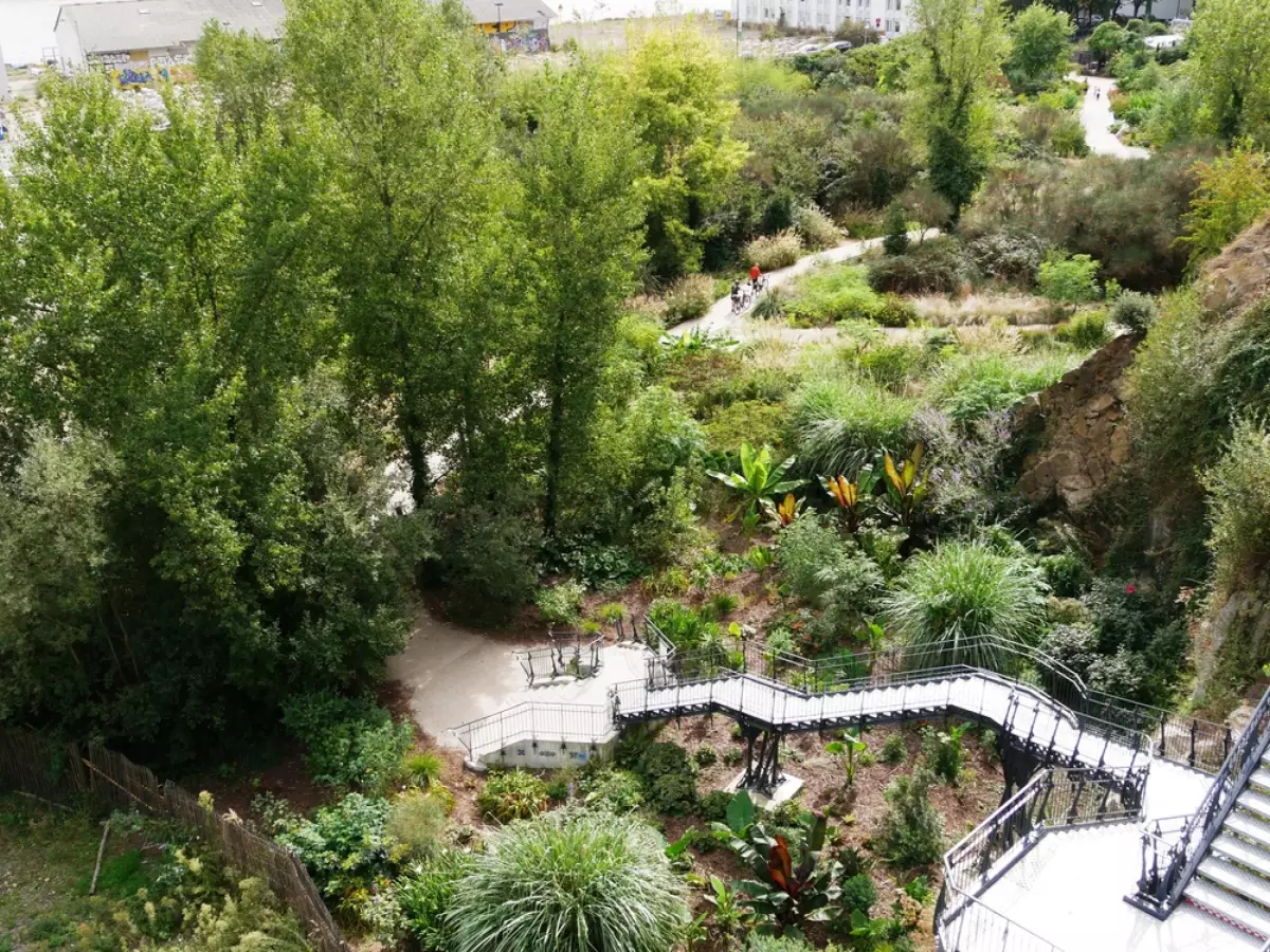 Jardin extraordinaire à Chantenay : L'espace naturel au cœur de Nantes s'agrandit