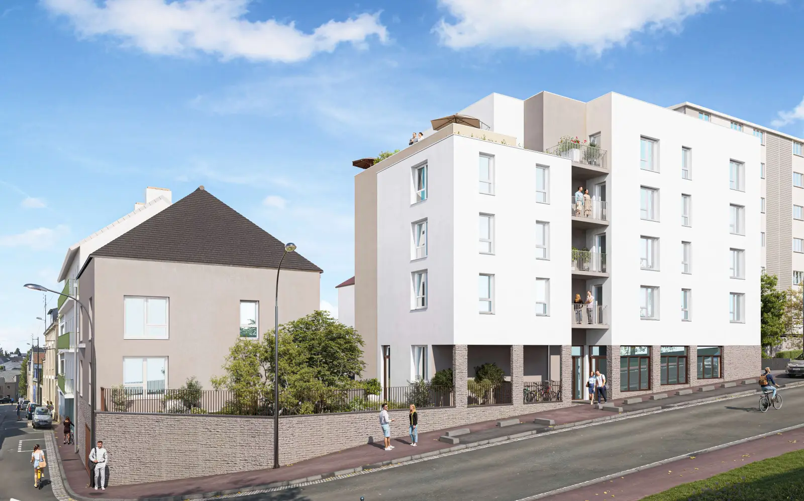 Programme neuf Nantes : Hauts pavés Saint-Félix Référence n° 12400