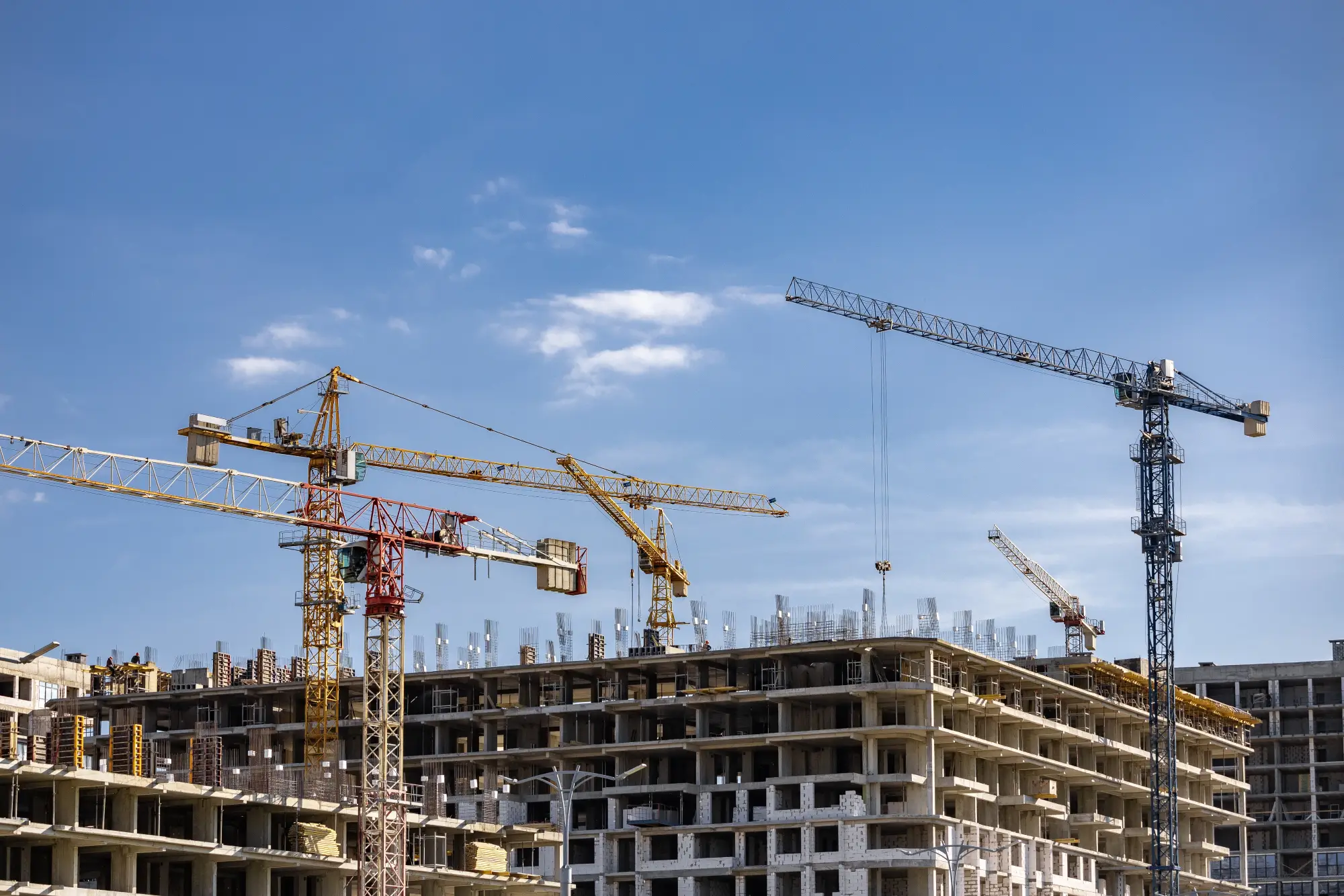 chantier et grues